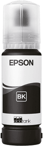 Epson 108 Noir - Bouteille d'encre Epson EcoTank d'origine (C13T09C14A)