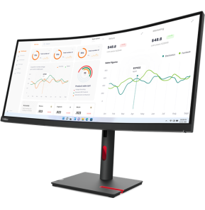 Écran incurvé 34" QHD Lenovo ThinkVision T34w-30 (63D4GAT1EU)