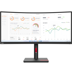 Écran incurvé 34" QHD Lenovo ThinkVision T34w-30 (63D4GAT1EU)