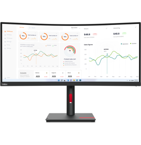 Écran incurvé 34" QHD Lenovo ThinkVision T34w-30 (63D4GAT1EU)