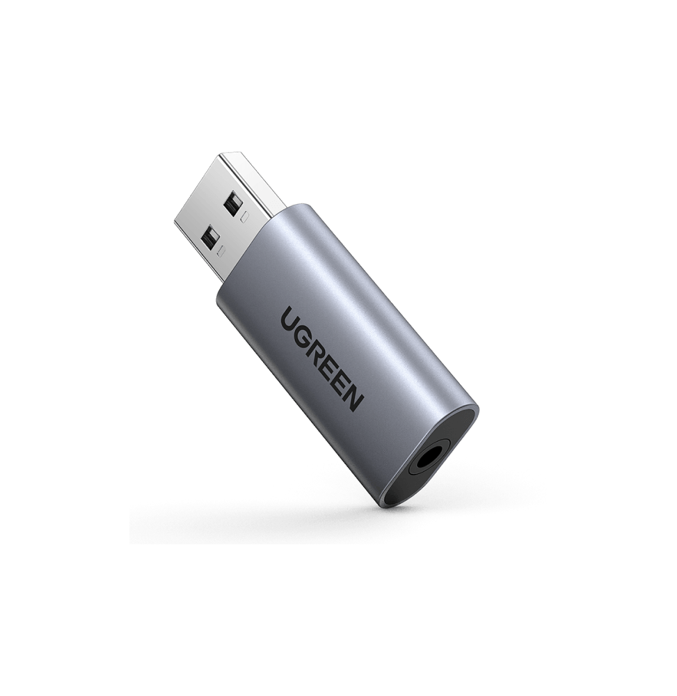 Adaptateur Ugreen USB-A vers port Jack audio 3.5 mm (80864)