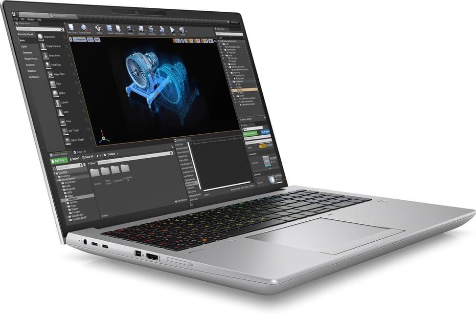 Station de travail mobile HP ZBook Fury 16 G10 (62W45EA) — image 2