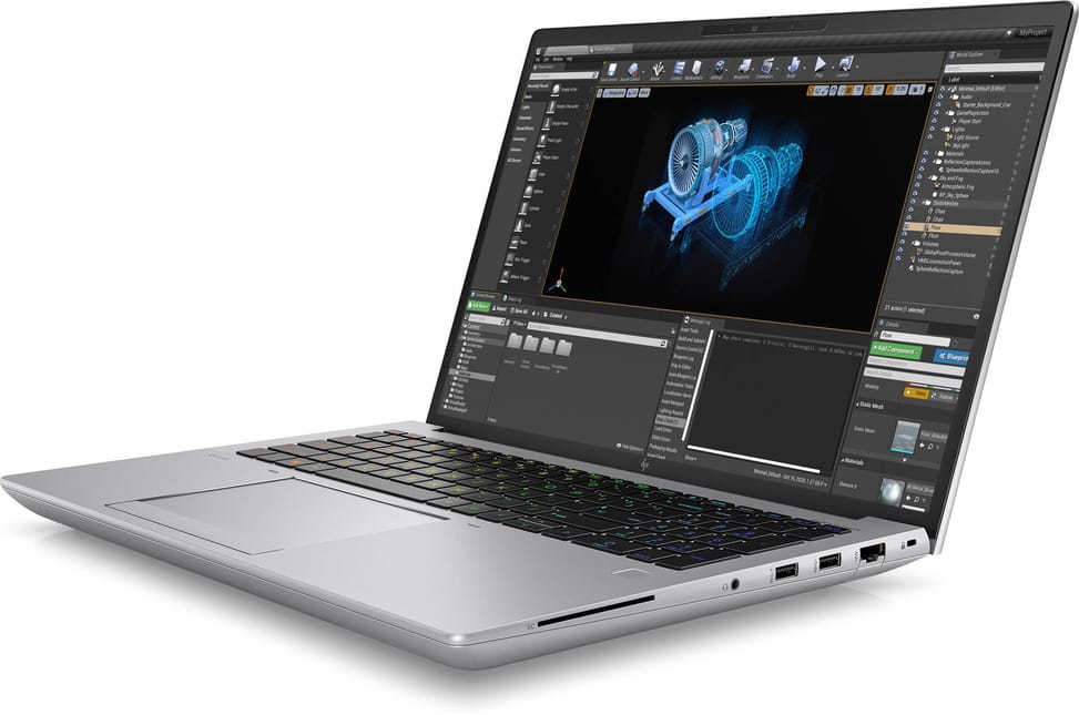 Station de travail mobile HP ZBook Fury 16 G10 (62W45EA) — image 3