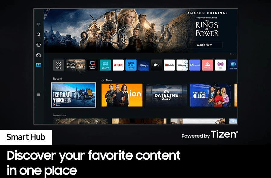 Téléviseur Samsung 65" Q60C QLED 4K + Récepteur intégré (QA65Q60CAUXMV) — image 10