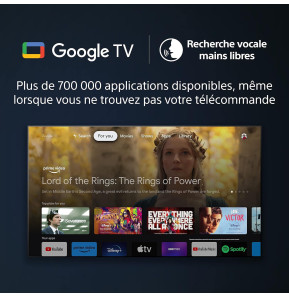 Téléviseur Sony 65" KD-65X85L + Récepteur intégré (KD-65X85L E33)