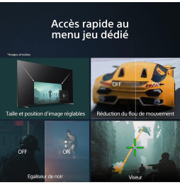 Téléviseur Sony 65" KD-65X85L + Récepteur intégré (KD-65X85L E33)