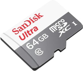 Carte Mémoire SanDisk Ultra 64 Go microSDXC™ UHS-I (SDSQUNR-064G-GN3MN) — image 2