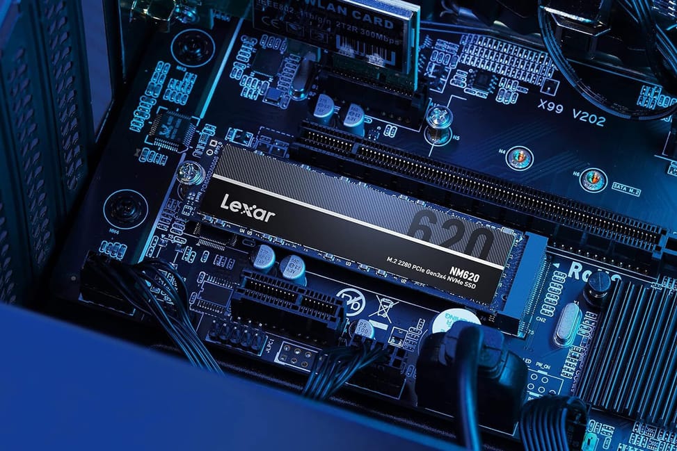 Disque Dur interne SSD Lexar NM620 M.2 2280 PCle Gen3 x4 NVMe 512 Go (LNM620X512G-RNNNG) — image 4