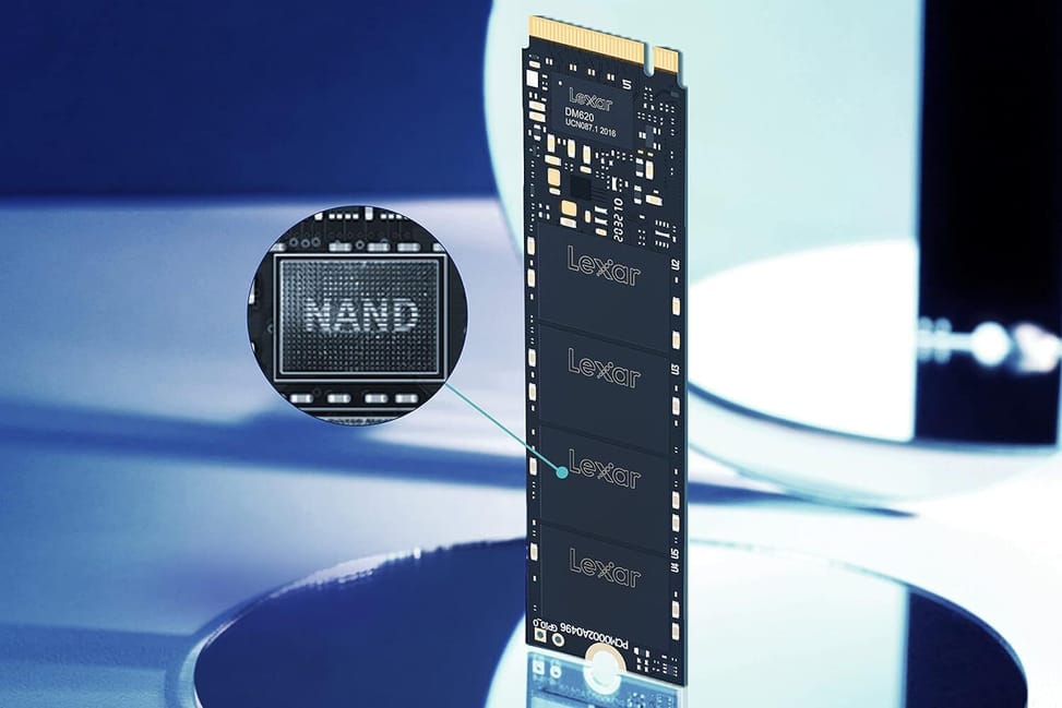 Disque Dur interne SSD Lexar NM620 M.2 2280 PCle Gen3 x4 NVMe 512 Go (LNM620X512G-RNNNG) — image 2