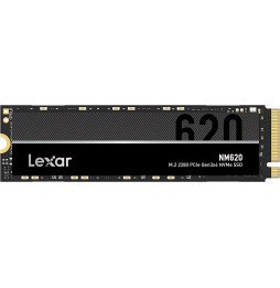 Disque Dur interne SSD Lexar NM620 M.2 2280 PCle Gen3 x4 NVMe 512 Go (LNM620X512G-RNNNG)