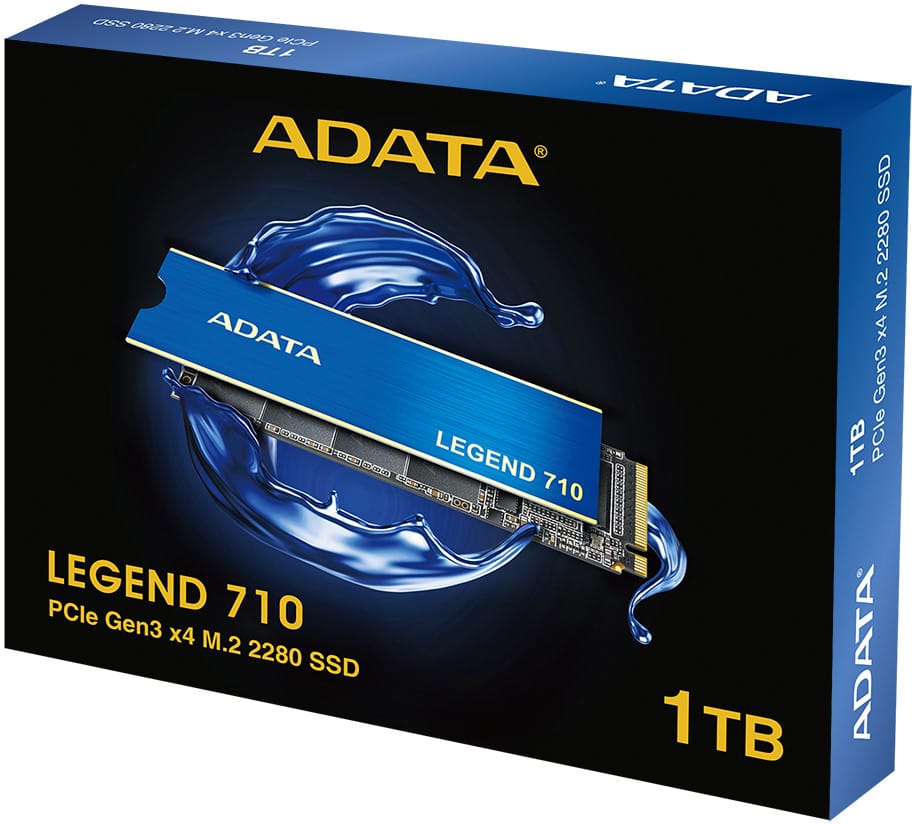 Disque Dur interne SSD ADATA LEGEND 710 M.2 2280 PCIe Gen3 x4 NVMe 512Go, 1To — image 2