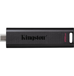 Clé USB Kingston DataTraveler Max Type-C 3.2 Gen 2 (3.1 Gen 2) - Noir 256 Go  (DTMAX/256GB) prix Maroc