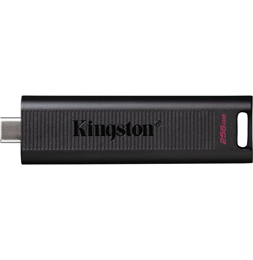Clé USB Kingston DataTraveler Max Type-C 3.2 Gen 2 (3.1 Gen 2) - Noir 256 Go (DTMAX/256GB)