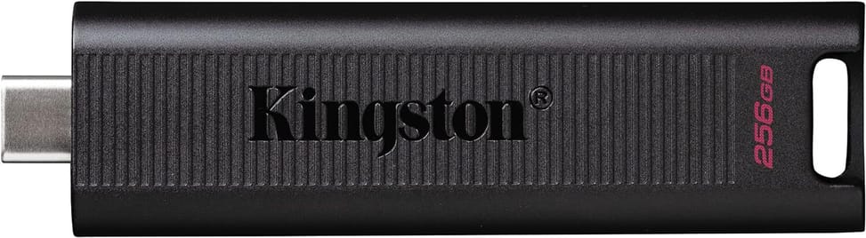 قرص USB Kingston DataTraveler Max Type-C 3.2 Gen 2 (3.1 Gen 2) - أسود 256 GB (DTMAX/256GB) — صورة 1
