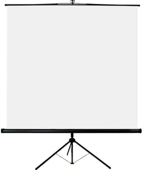 Écran de projection portable sur trépied 200 x 200 cm - ORAY BYRON 2