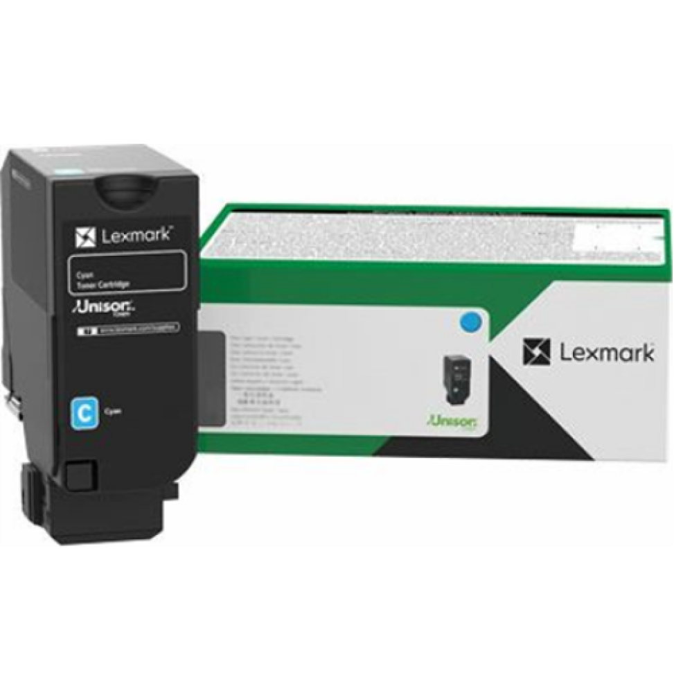 Lexmark CX735 Cartouche de toner du programme de retour Cyan (81C8XC0)