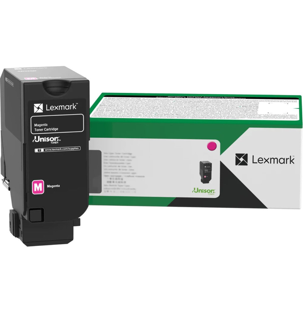 Lexmark CX735 Cartouche de toner du programme de retour Magenta (81C8XM0)