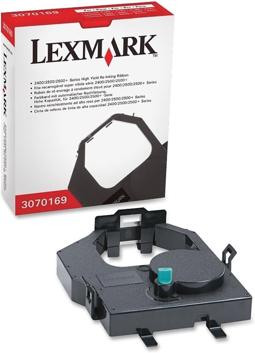 Ruban Lexmark ré-encreur Noir longue durée (3070169) — image 1