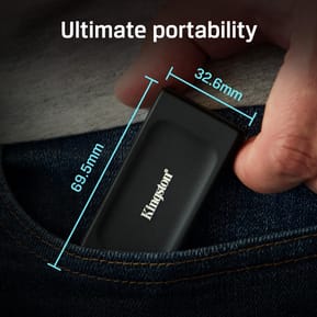 Disque Dur portable SSD Kingston XS1000 2 To (SXS1000/2000G) — image 2