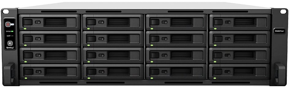 خادم NAS بـ16 حجرة Synology RackStation RS4021xs+ — صورة 1