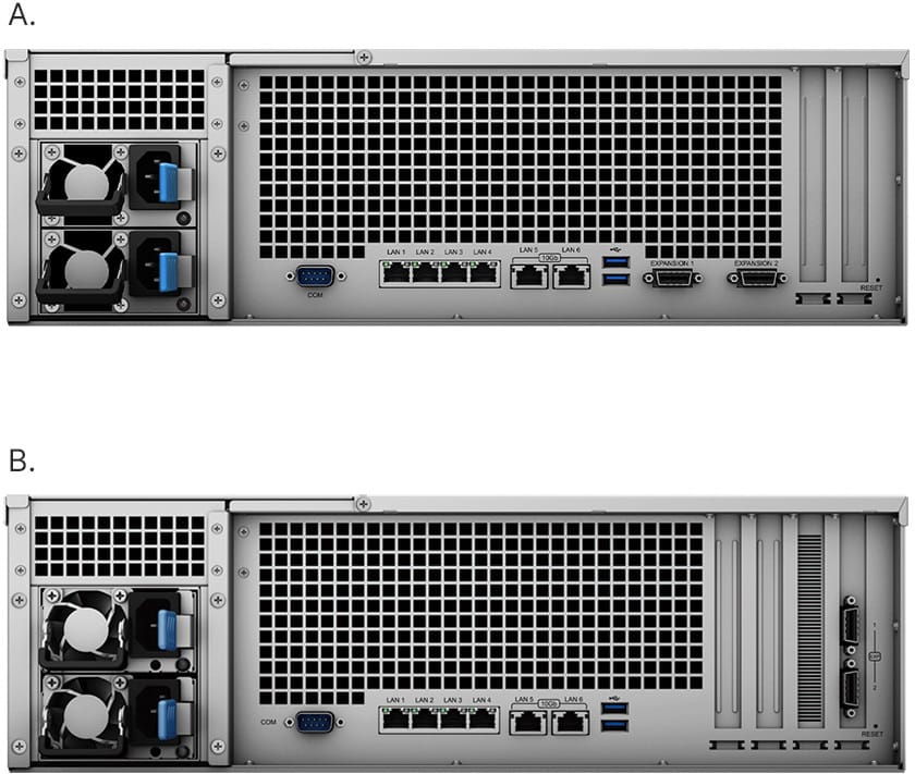 خادم NAS بـ16 حجرة Synology RackStation RS4021xs+ — صورة 4