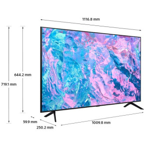 Téléviseur Samsung 50" CU7000 Crystal UHD 4K série 7 (UA50CU7000UXMV)