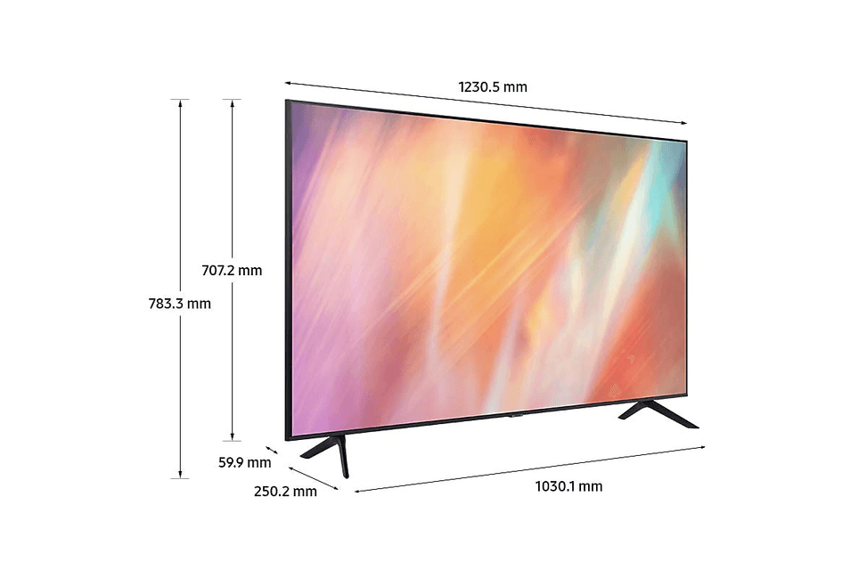 Téléviseur Samsung AU7000 intelligent 4K UHD 55" (UA55AU7000UXMV) — image 8