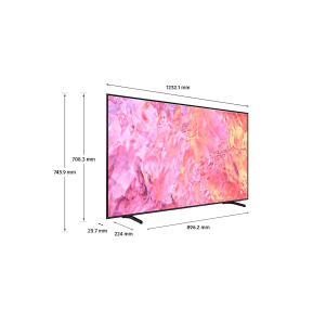 Téléviseur Samsung 55" Q60C QLED 4K Série 6 + Récepteur intégré (QA55Q60CAUXMV)