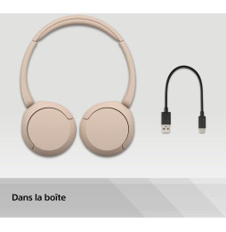 Casque Bluetooth Sony ‎Circum-Auriculaire WH-CH520