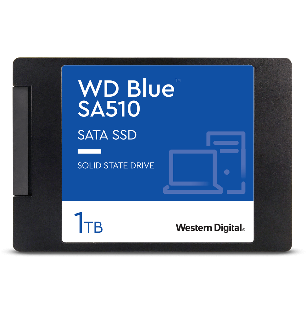 Disque dur interne SSD WD Blue SA510 SATA 2.5" 1 To (WDS100T3B0A)