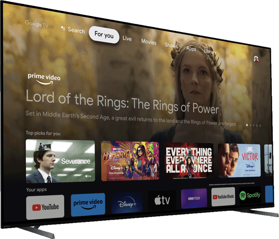 Téléviseur Sony 65" XR-65A80L | 4K Ultra HD (XR-65A80L E33) — image 2