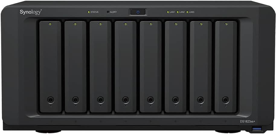خادم NAS بـ8 حجرات Synology DiskStation DS1823xs+ — صورة 1