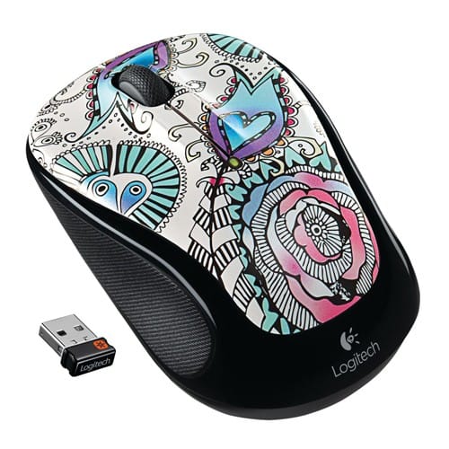 Logitech Wireless Mouse M325 - Floral Foray — image 2