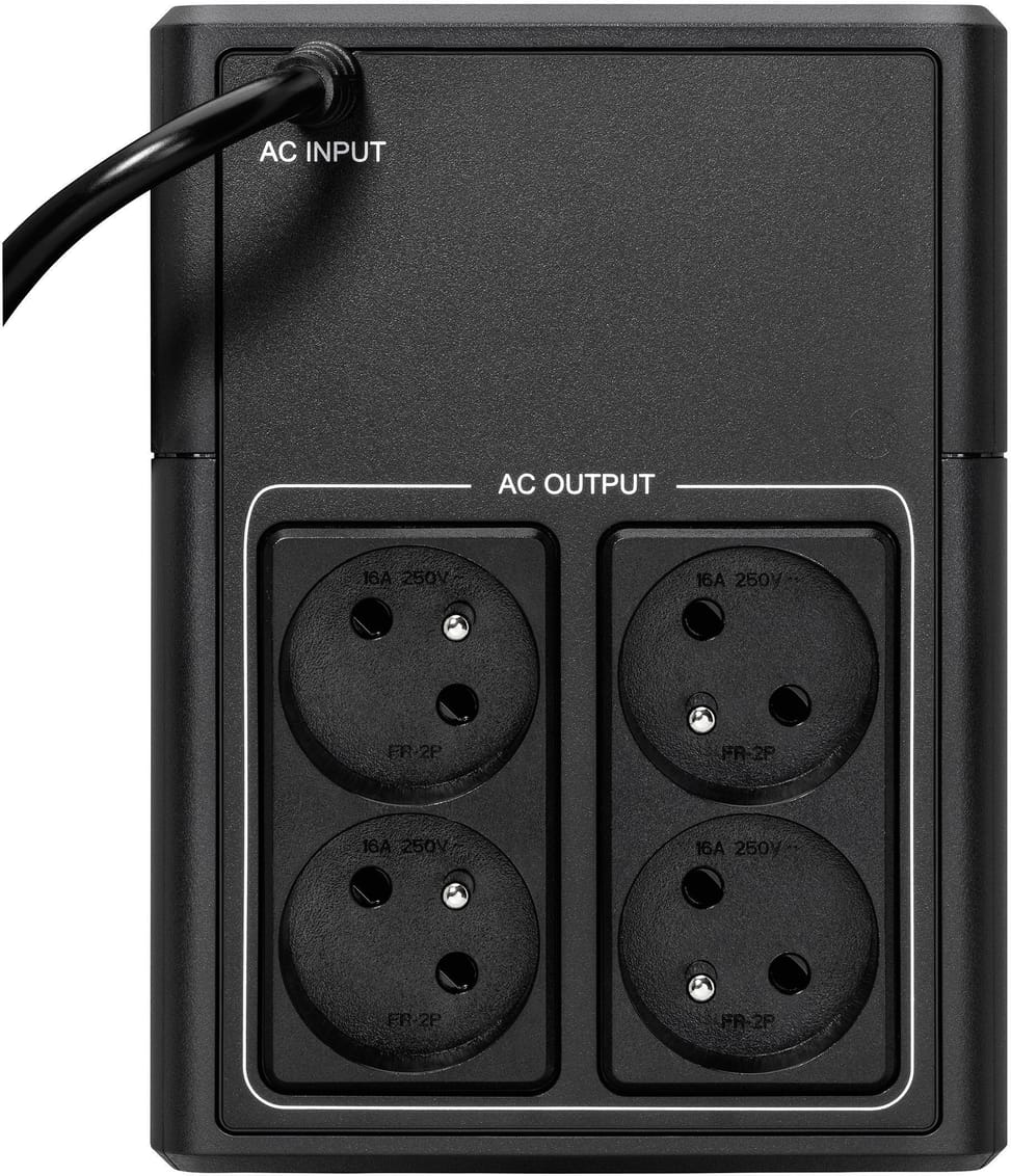 جهاز UPS تفاعلي خطي Eaton 5E 1200 USB Gen2 - 660 W / 1200 VA - 4 مقابس FR (5E1200UF) — صورة 2