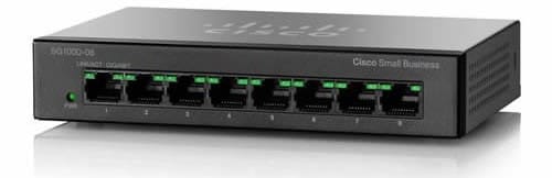 Switch Non Administrable Cisco Small Business Gigabit - 8 ports SG100D-08