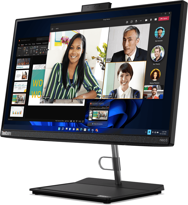 Ordinateur Tout-en-un Lenovo ThinkCentre neo 30a 22 Gen 4 (12K3000NFM) — image 3