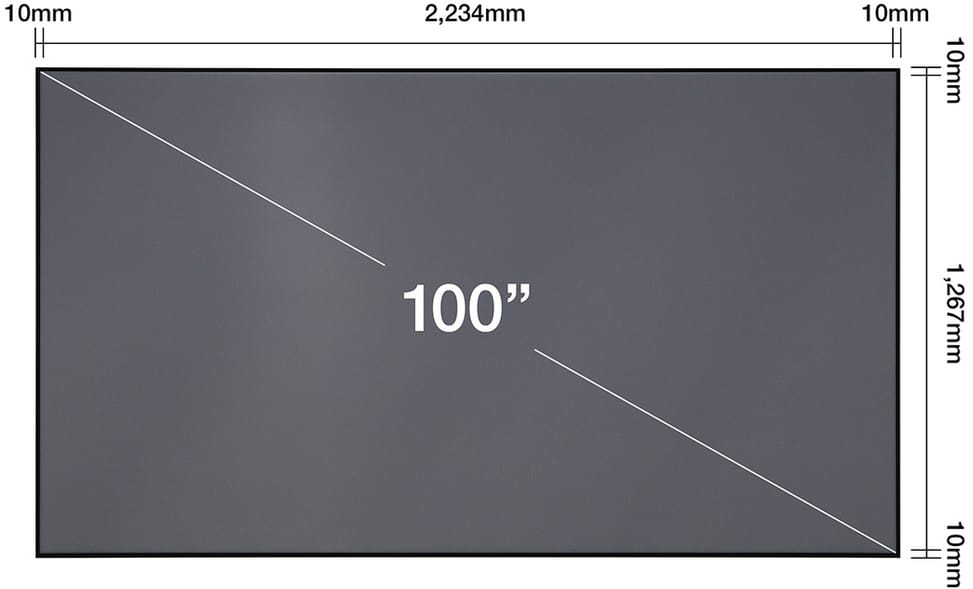 Écran de projection Epson ELPSC35 Laser TV 100" (V12H002AD0) — image 2