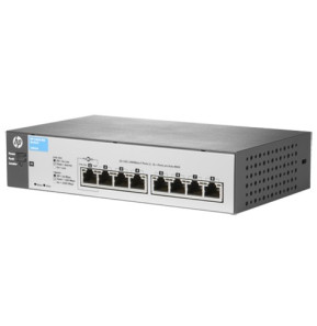 Commutateurs Administrable Ethernet à port fixe gérés par Internet v2 HP 1810-8G
