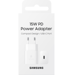 Chargeur Samsung rapide 15W USB-C - Sans câble (EP-T1510NWEGWW)