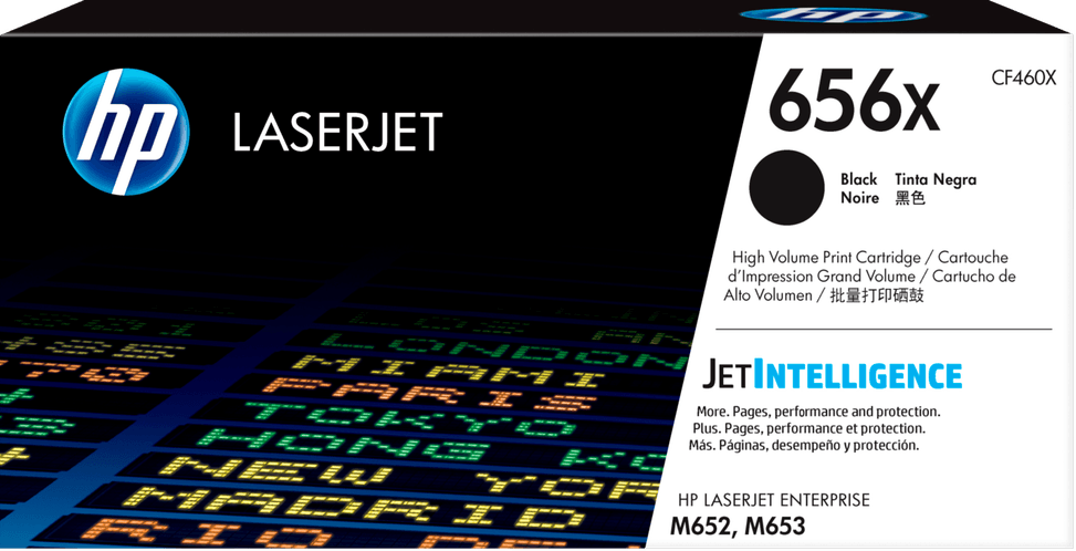 HP 656X Black - Original HP LaserJet High-Yield Toner (CF460X) — image 1
