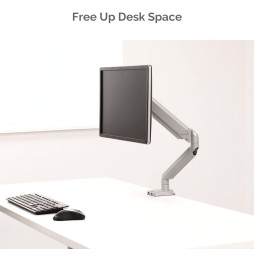 Bras porte-écrans Simple Fellowes pour 1 Moniteur jusqu'à 32" (8056401)