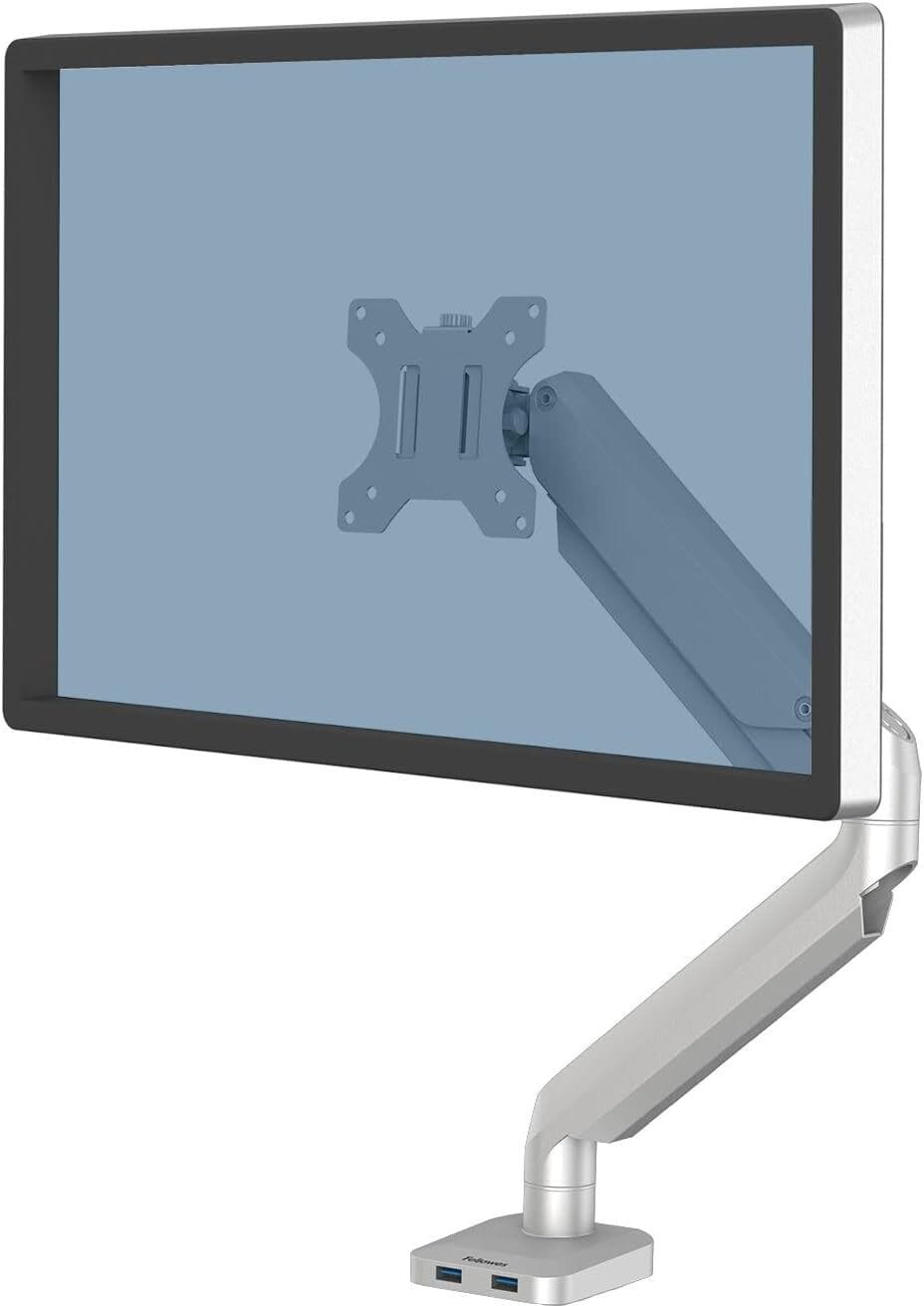 Bras porte-écrans Simple Fellowes pour 1 Moniteur jusqu'à 32" (8056401) — image 2