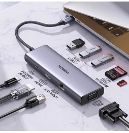 HUB USB-C Ugreen 9 en 1 (15600)