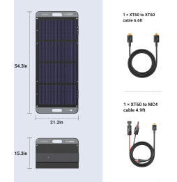 Panneau Solaire Portable Ugreen 100W (15113)