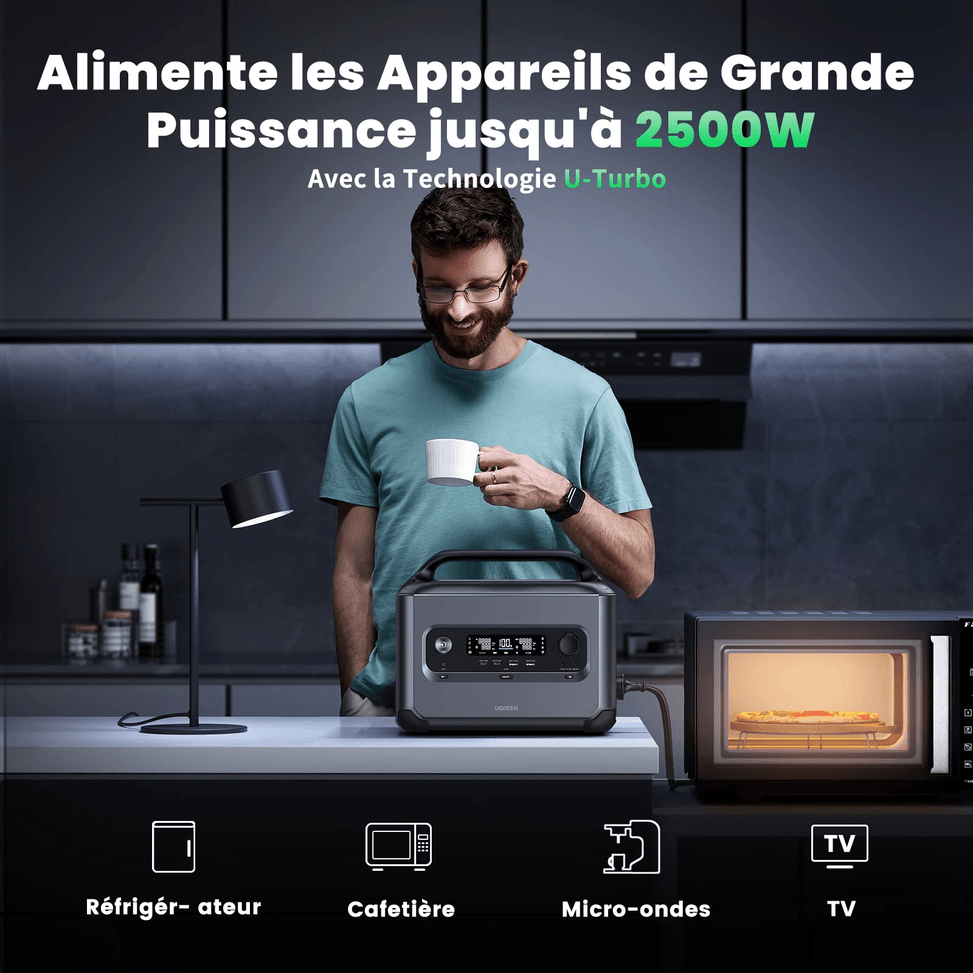 Station Électrique Portable Ugreen 1200W (15054) — image 4