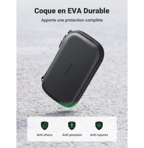 Etui Antichoc rangement Ugreen pour les disque dur 2,5" (40707)