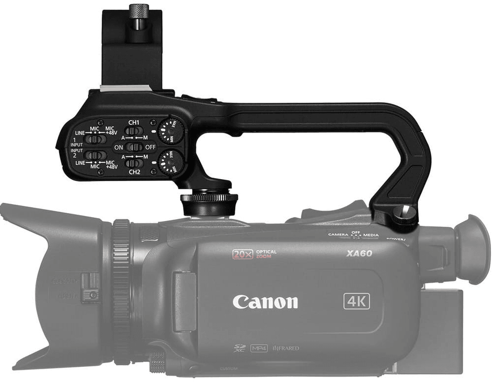 Unité de poignée Canon HDU-4 pour Canon XA60 et XA65 (6107C001AA) — image 4