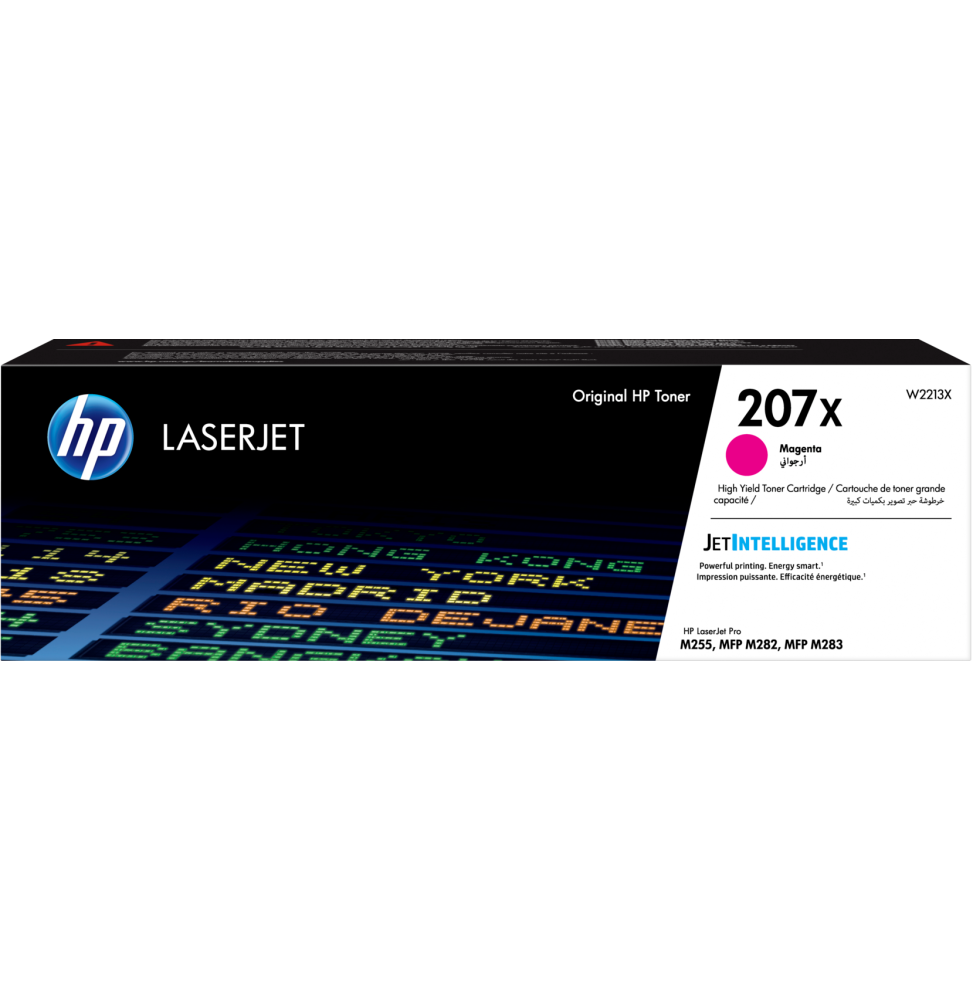 HP Toner magenta LaserJet 207X authentique grande capacité (W2213X)