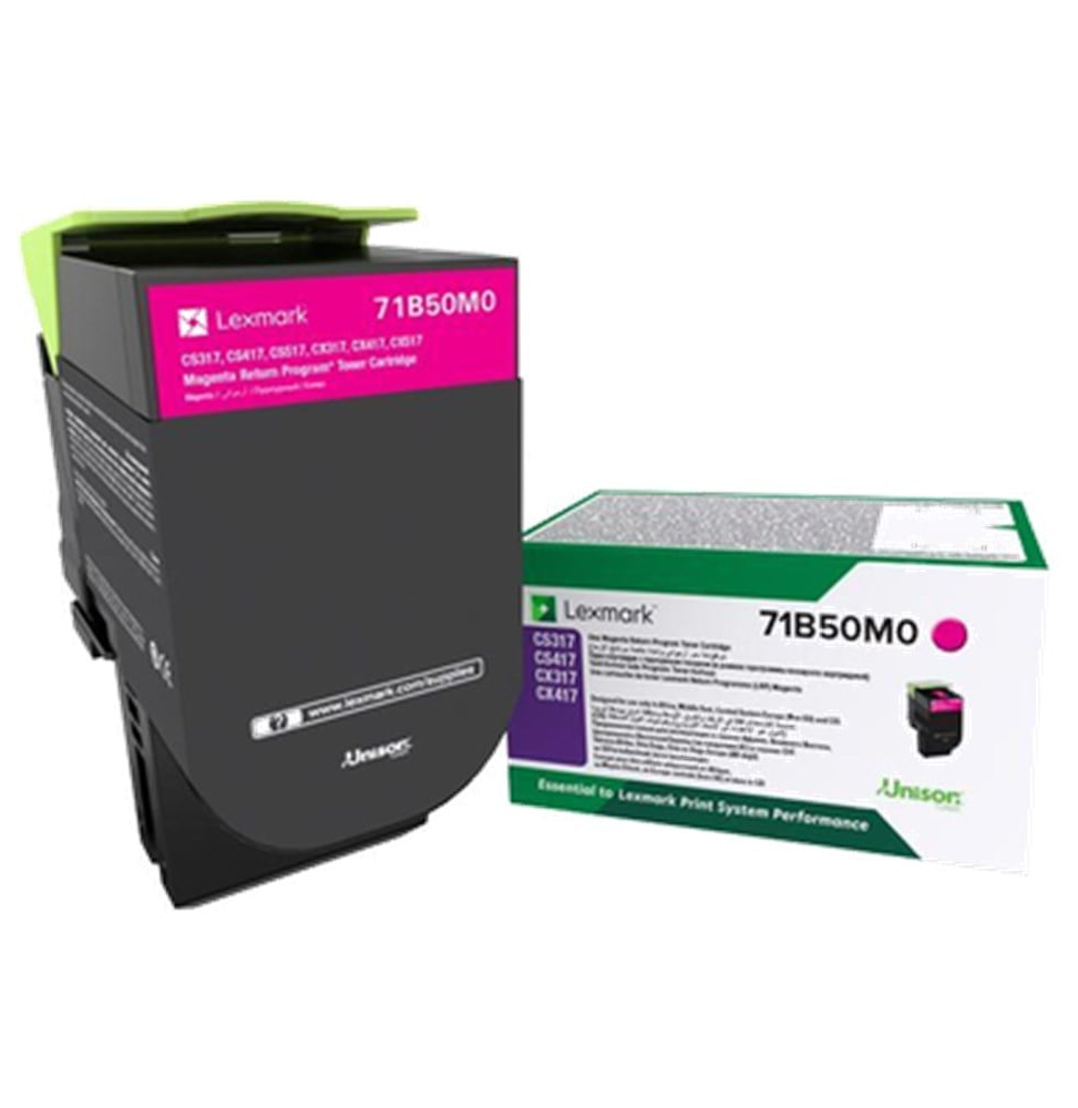 Toner Magenta Lexmark Standard CS/X317 (71B50M0)