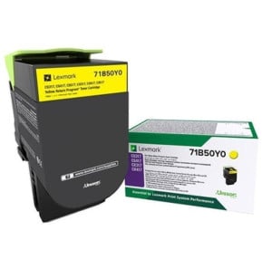 Toner Jaune Lexmark Standard CS/X317 (71B50Y0)